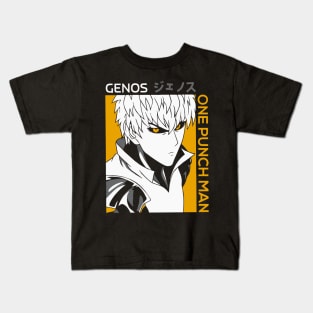 Genos OPM anime Fanart Kids T-Shirt